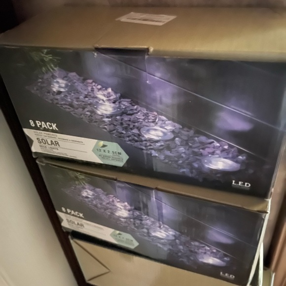 8 pack Solar ground Lighting New - Picture 8 of 8